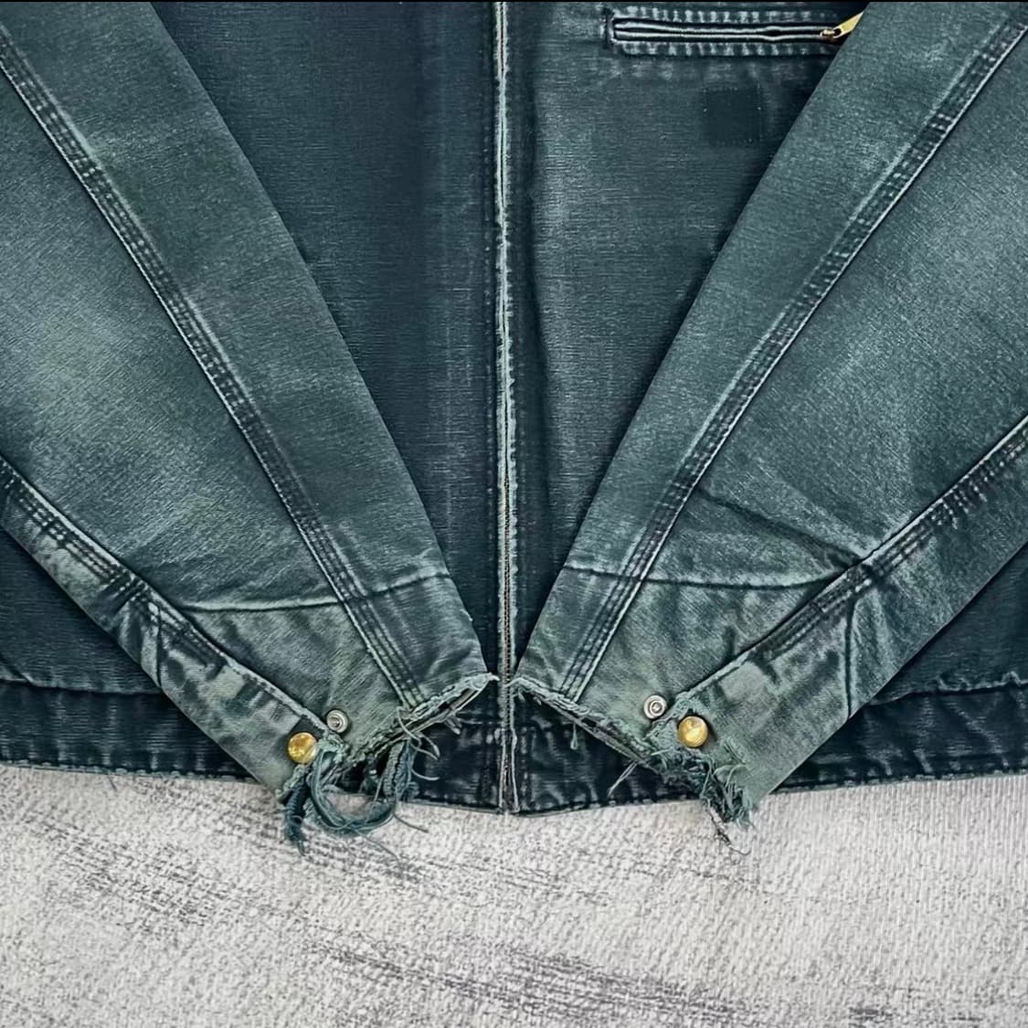 OG 빈티지 칼하트 J01 BLK 디트로이트 자켓 상품이미지5