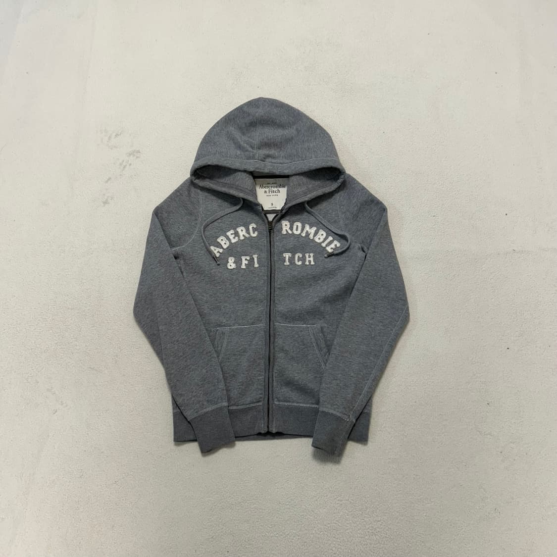Abercrombie Gray Hoodie Zip-up 상품이미지3