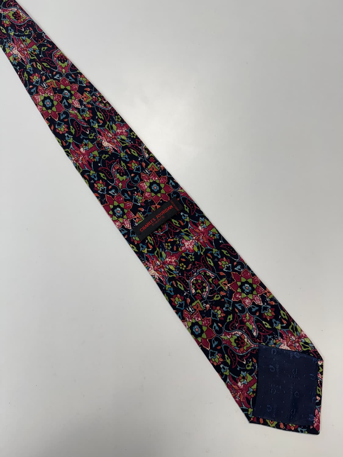 챨스쥬르당 (Charles Jourdan) 실크 넥타이 9cm 상품이미지3