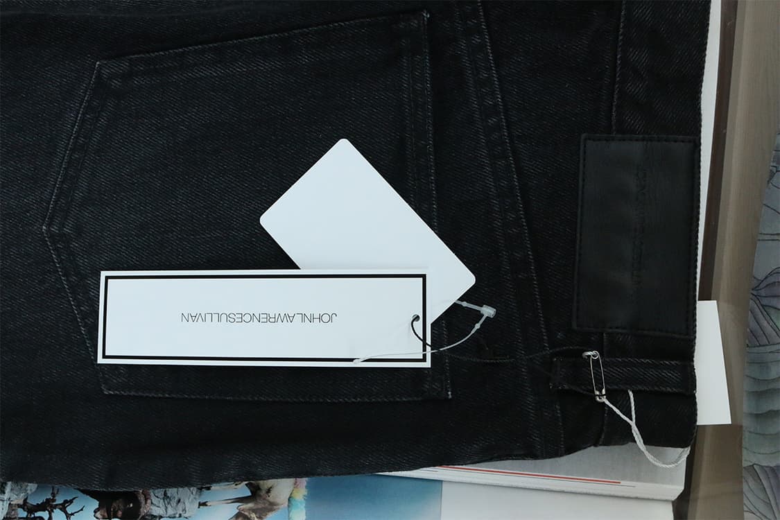 존 로렌스 설리반 블랙 부츠컷 데님팬츠  상품이미지9