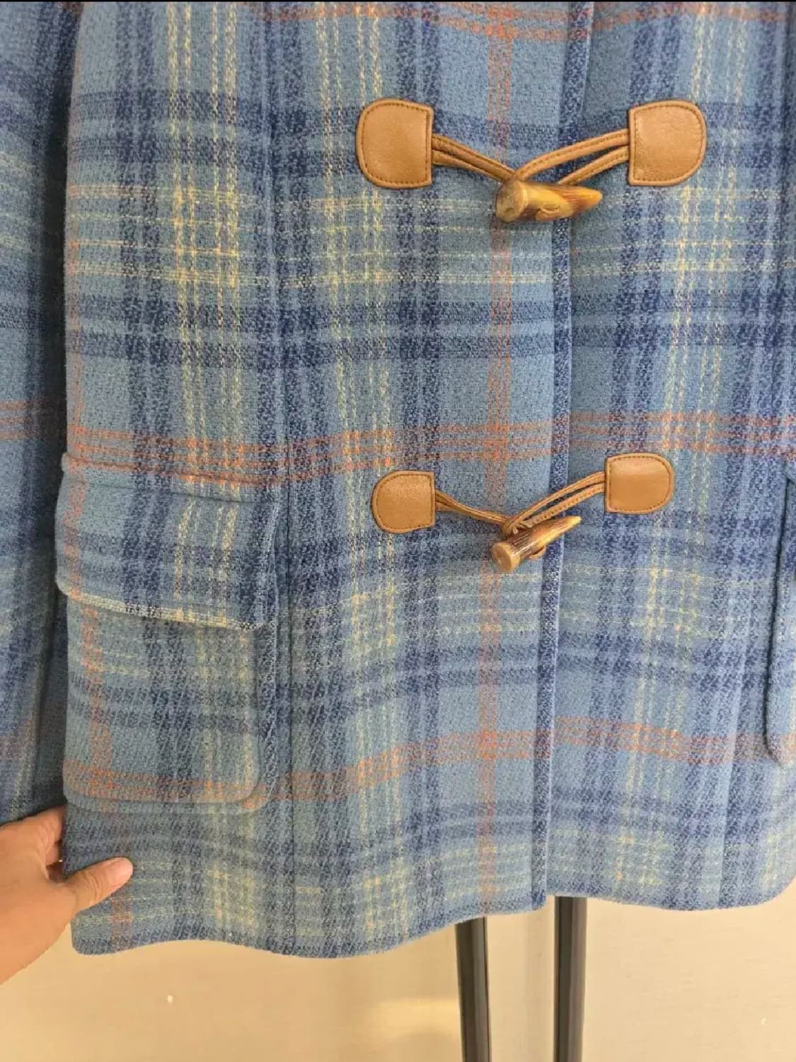 한섬 sjsj 모100% 귀여운 체크 떡볶이 상품이미지5