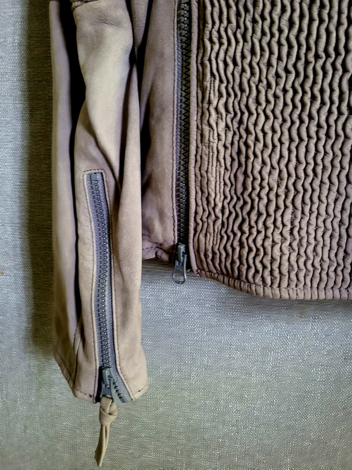 [미사용 새상품] 앤드류마크 램스킨 레더자켓 상품이미지3