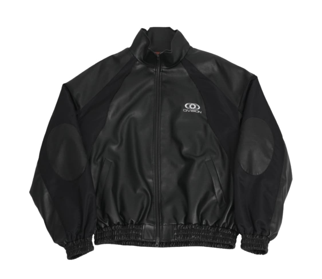 csc 믹스 봄버 레더 자켓 블랙  상품이미지1