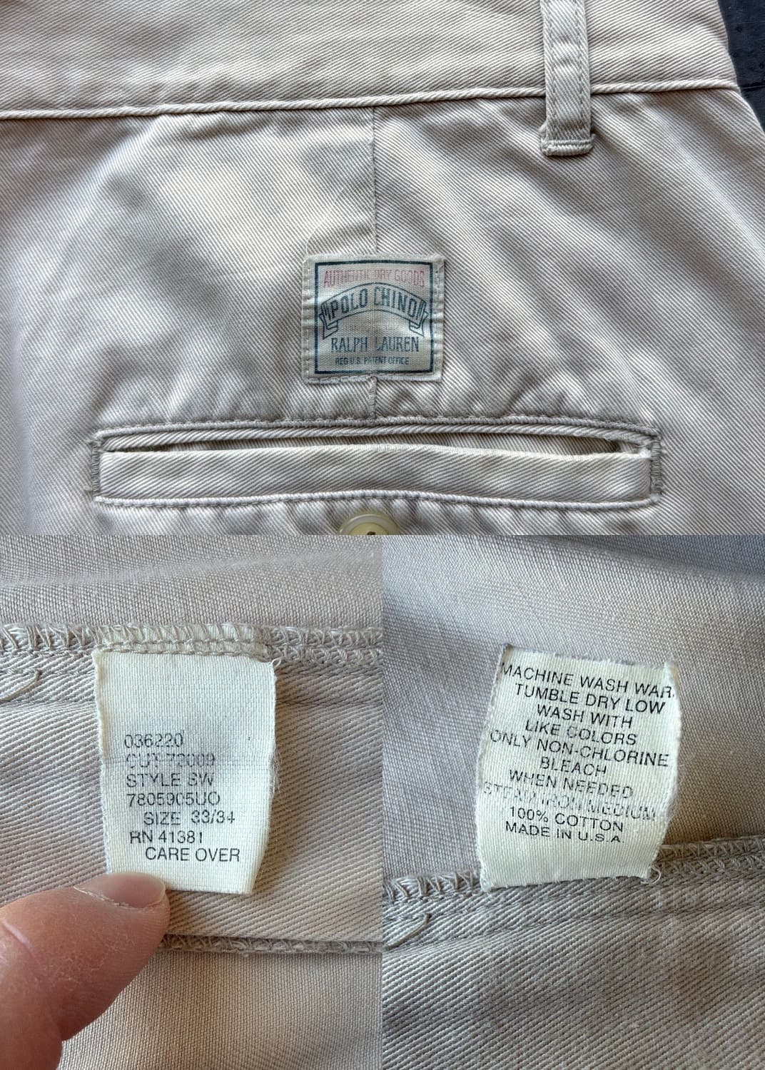 폴로랄프로렌 80s 치노 팬츠 상품이미지9