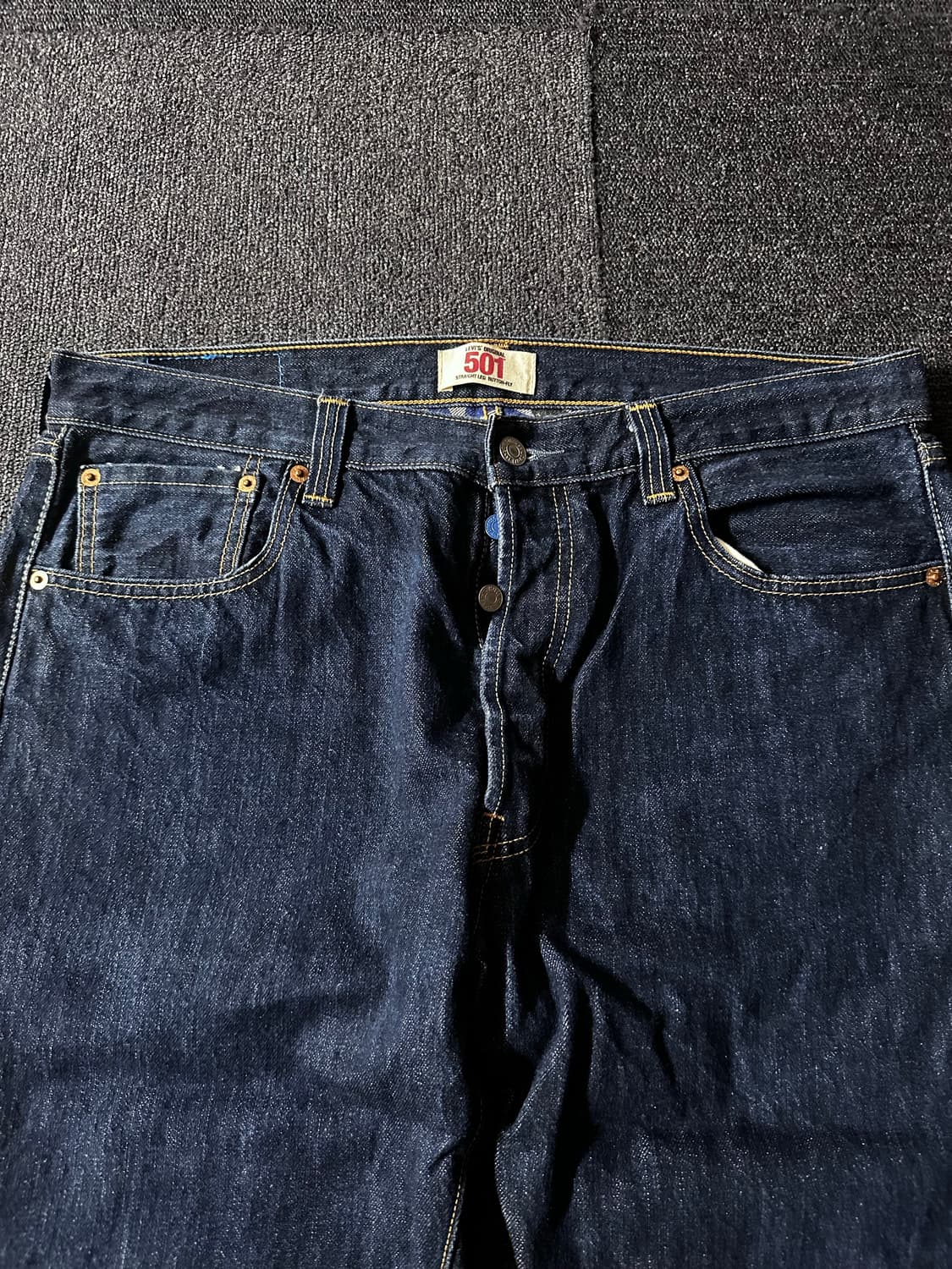 Levi’s 리바이스 501 스트레이트 레그진  버튼플라이 상품이미지2