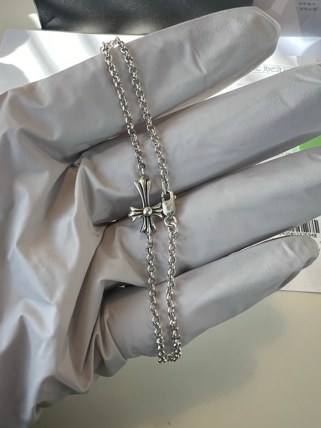 [9인치] 크롬하츠 베이비펫 체인 팔찌 상품이미지2