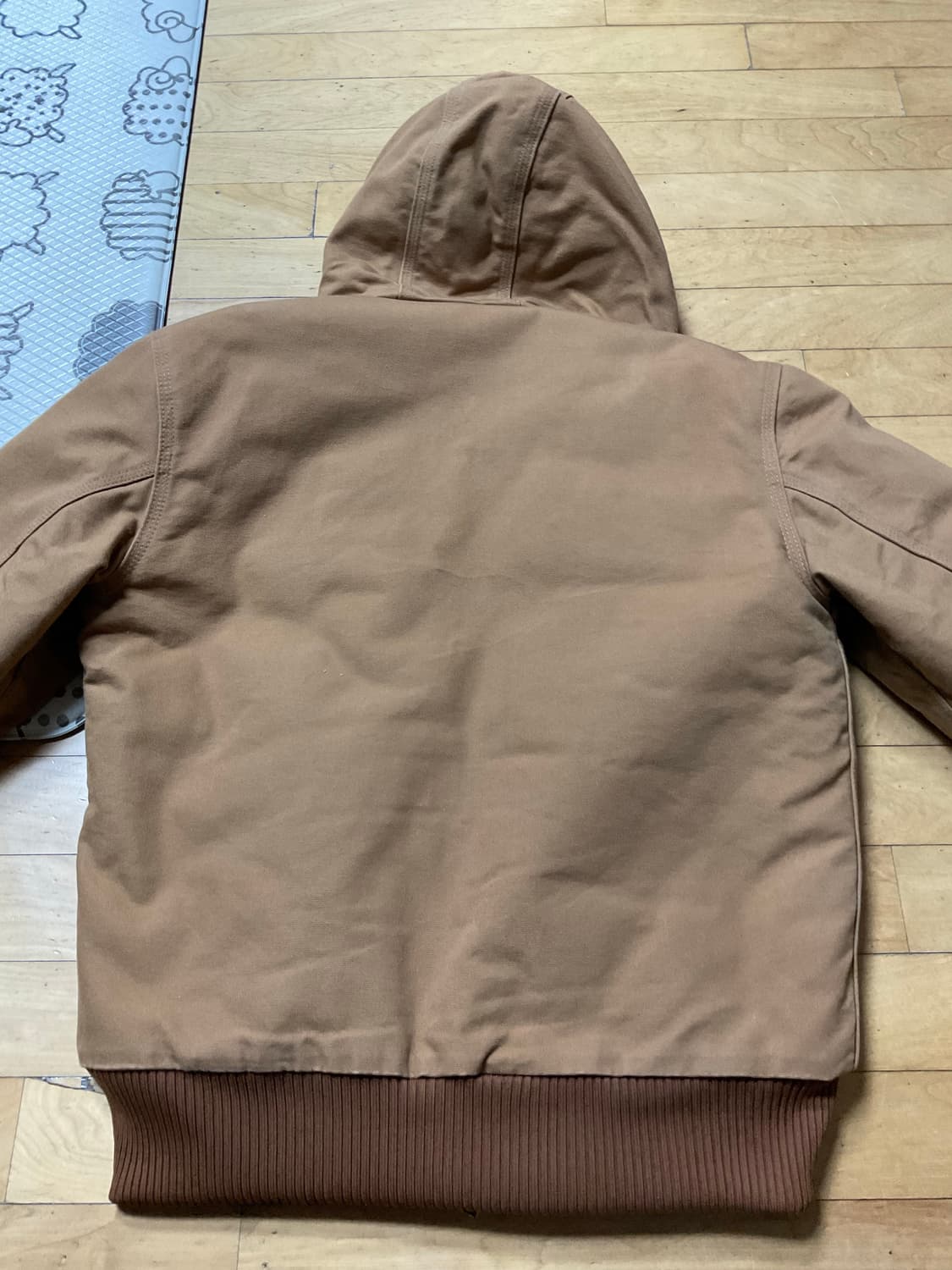 칼하트 액티브 자켓 j140 brn S 상품이미지8