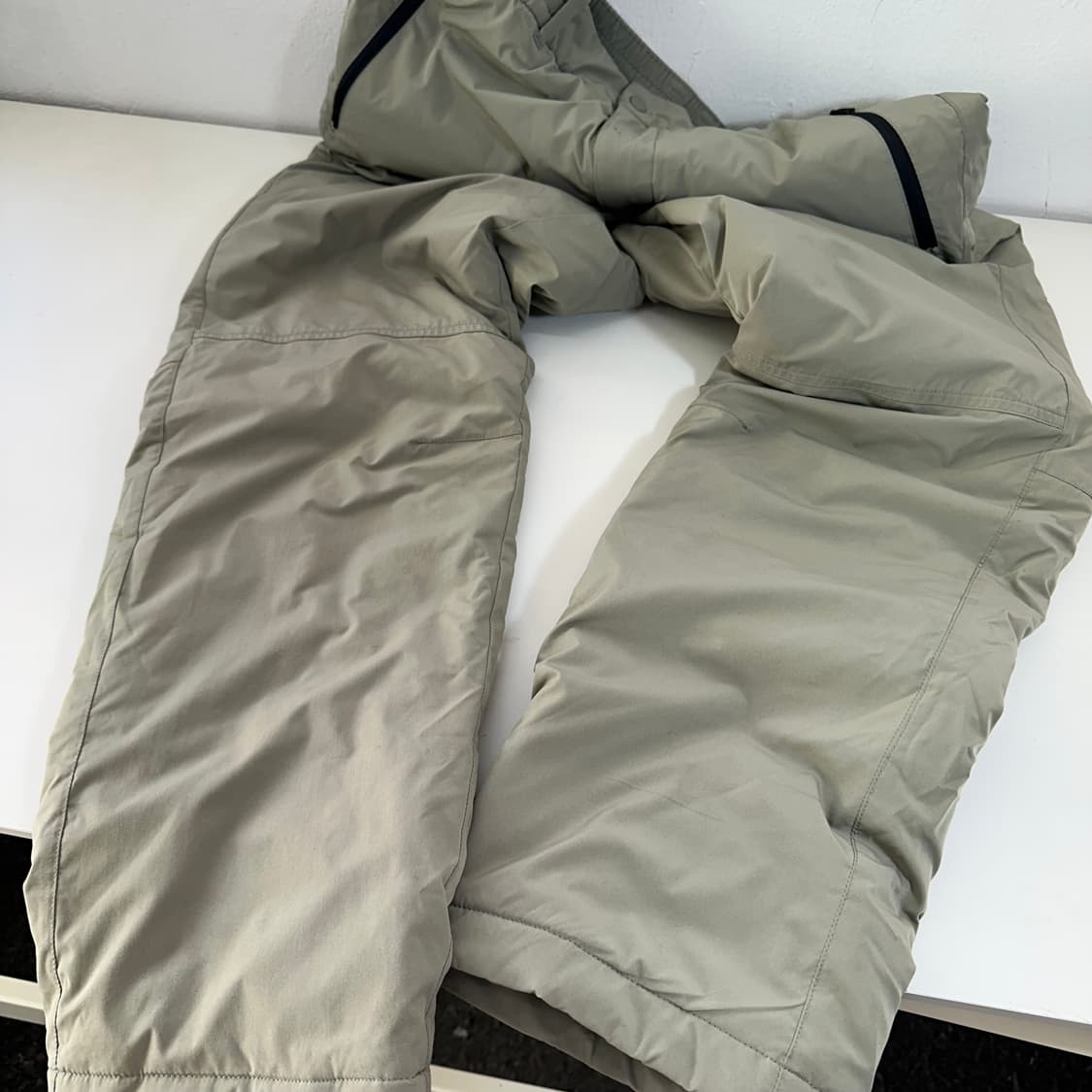 M 아이더 딥베이지 레귤러핏 등산 패딩팬츠 상품이미지6