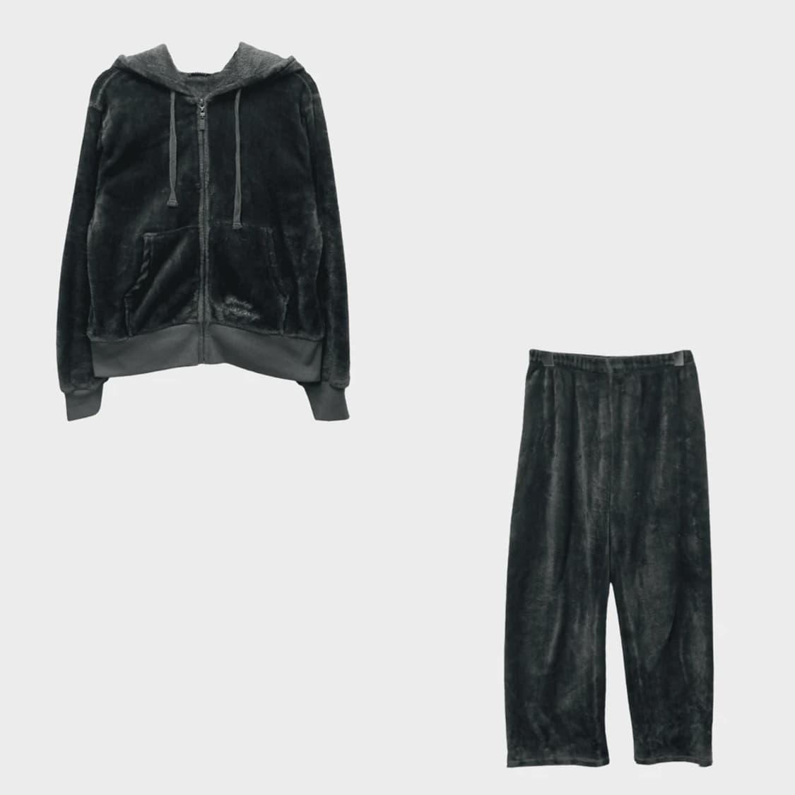 BASICALLY 오네갸루 벨벳 트레이닝 셋업 61305 상품이미지1