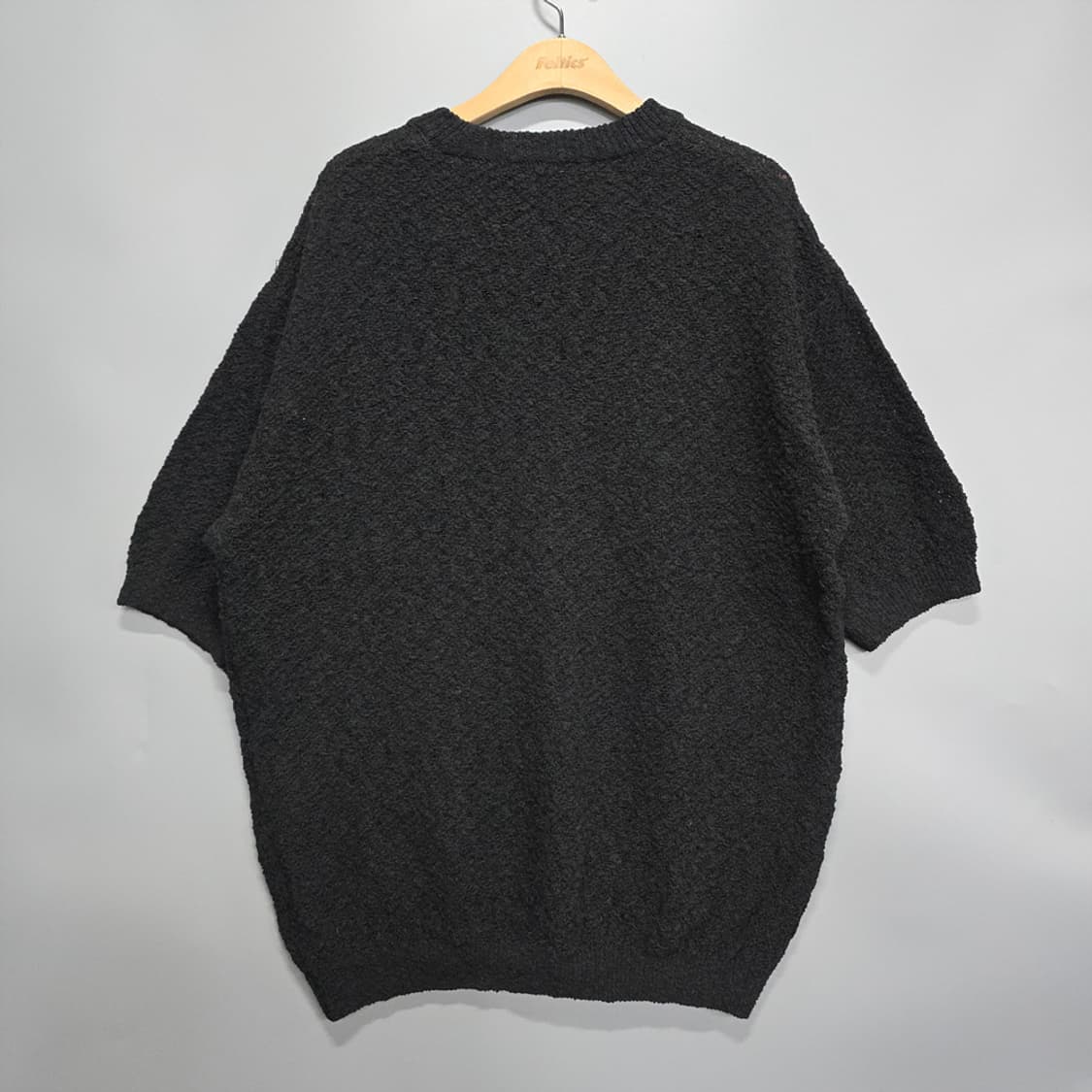 지오송지오(ZIOSONGZIO) 퓨처리즘 엠브로이드 니트 블랙 105 상품이미지6