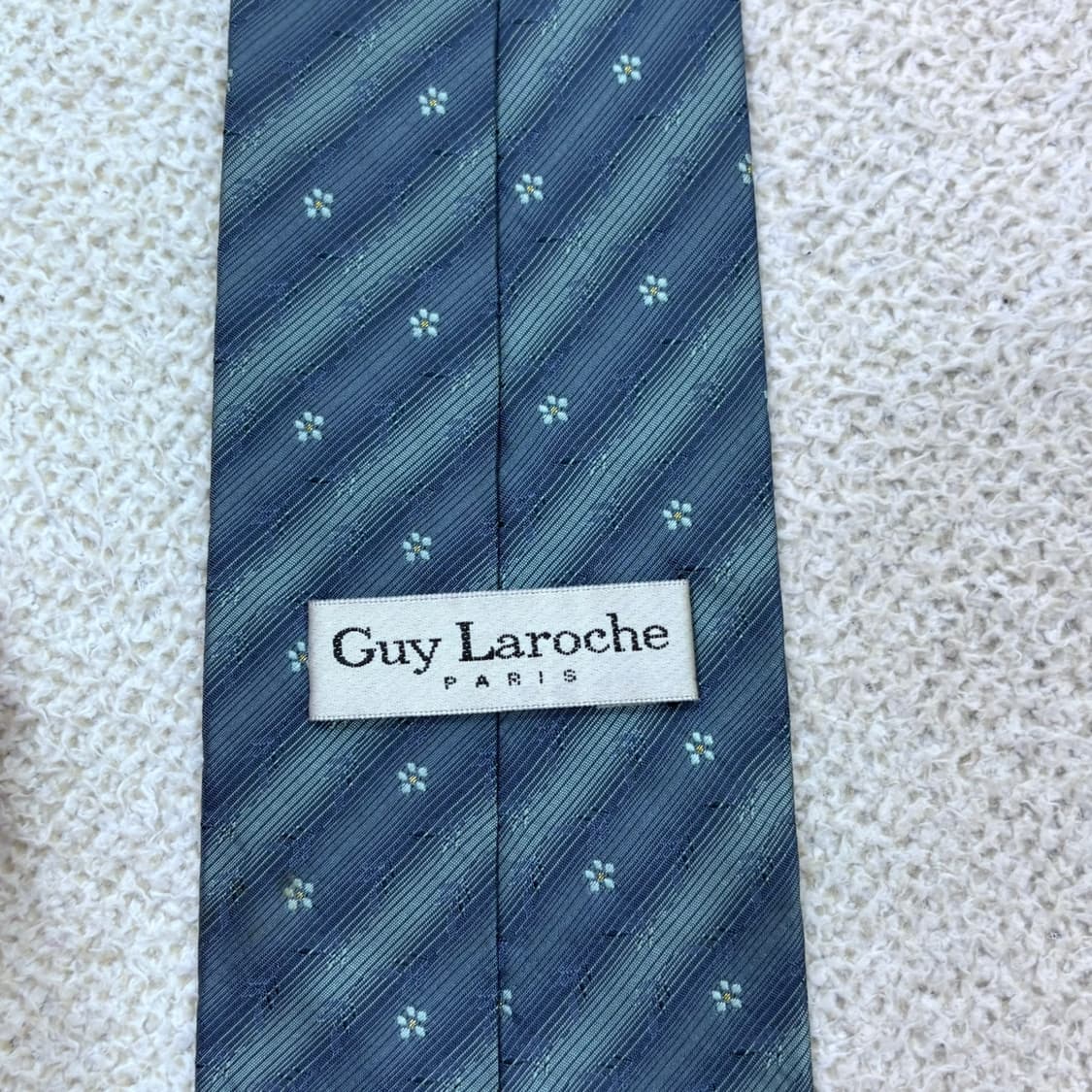 F Guy Laroche 스트라이프 패턴 넥타이 0605E2 상품이미지4