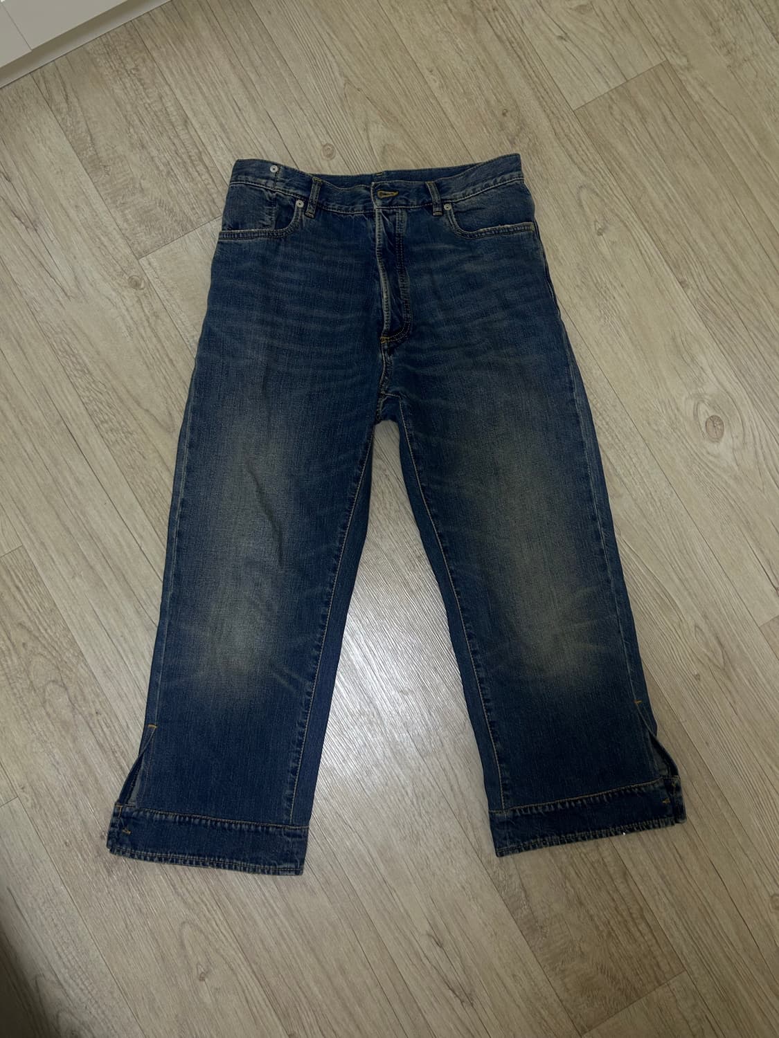 마르지엘라 컷오프 데님팬츠 상품이미지1