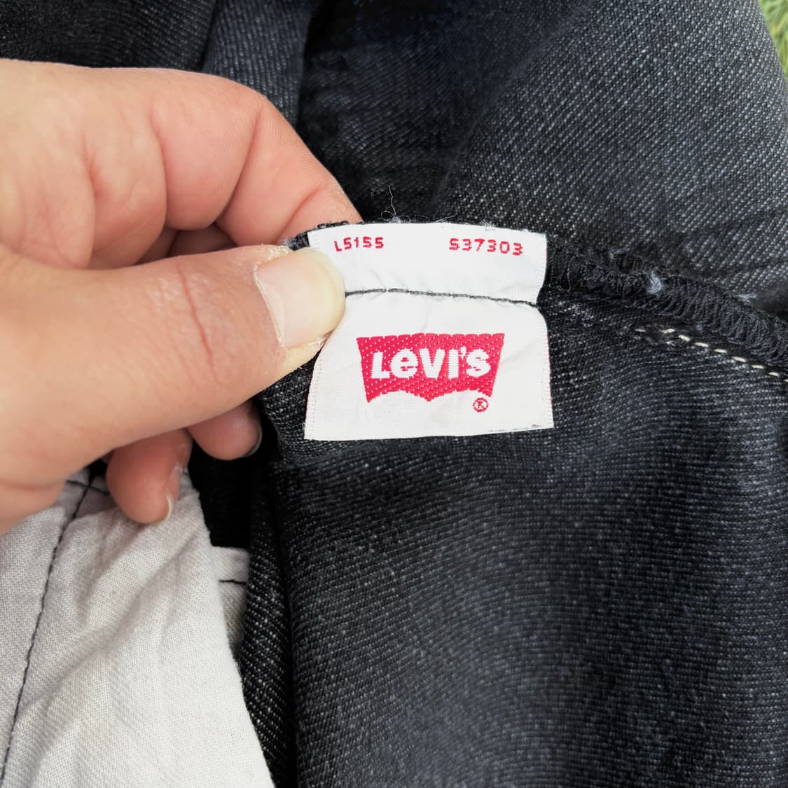 리바이스 501 스트레이트 블랙진 (36)   상품이미지8