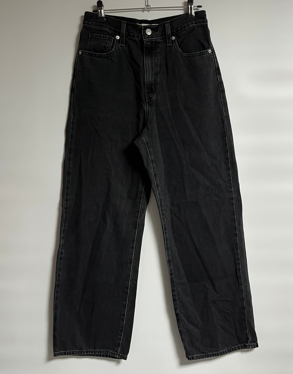 리바이스 흑청 와이드 데님 팬츠 청바지 27 상품이미지1