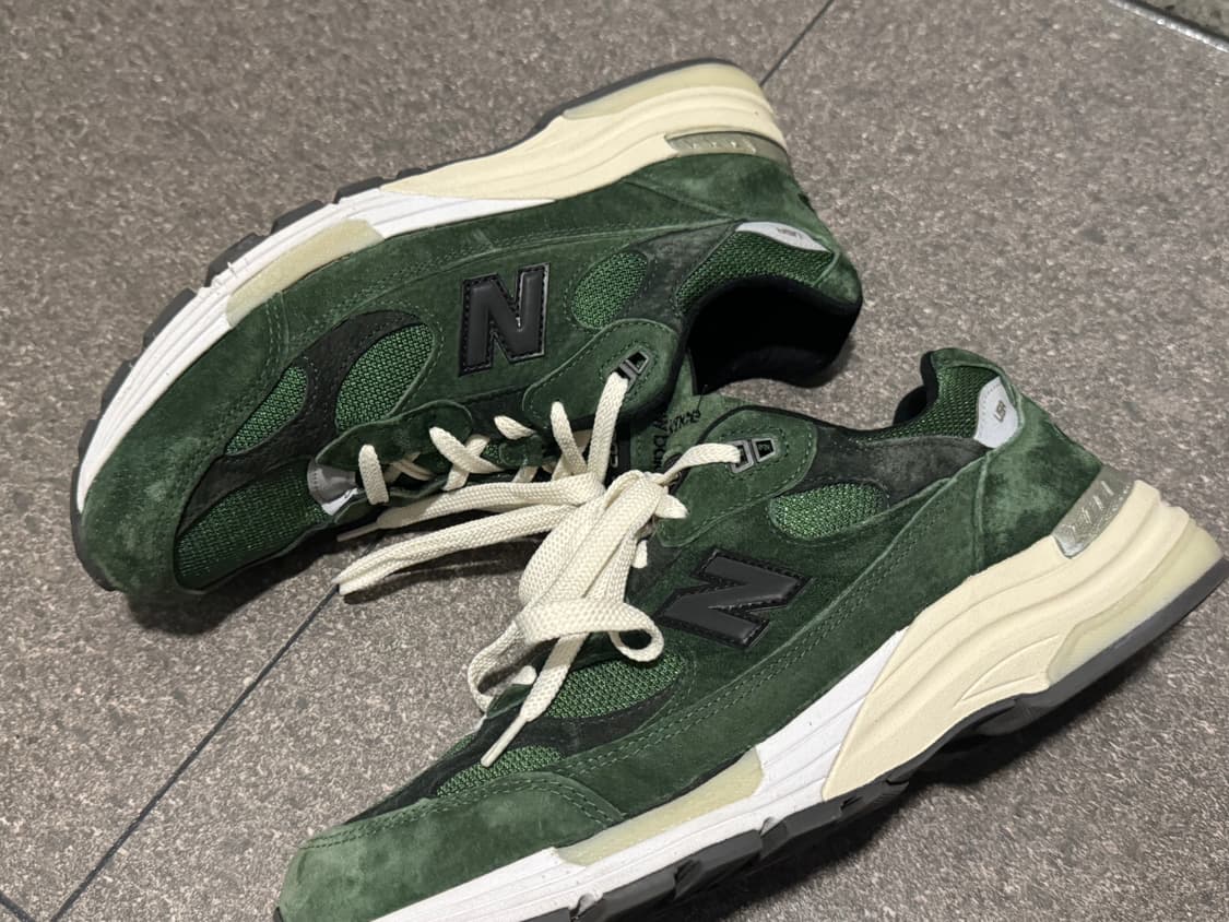 (290)뉴발란스 자운드 992 모시그린 상품이미지2