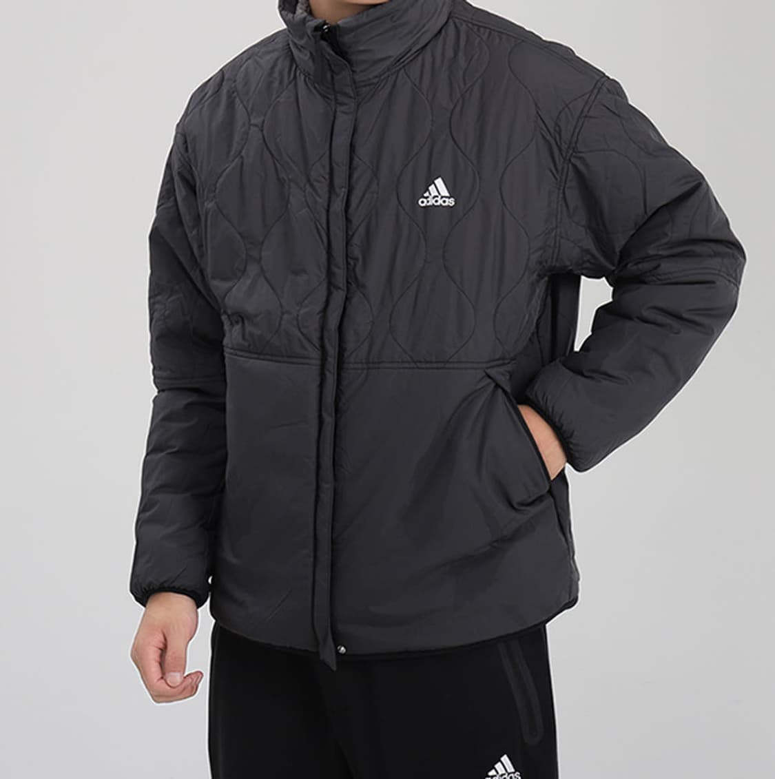 아디다스 쉐르파 리버시블 자켓 그레이 상품이미지6