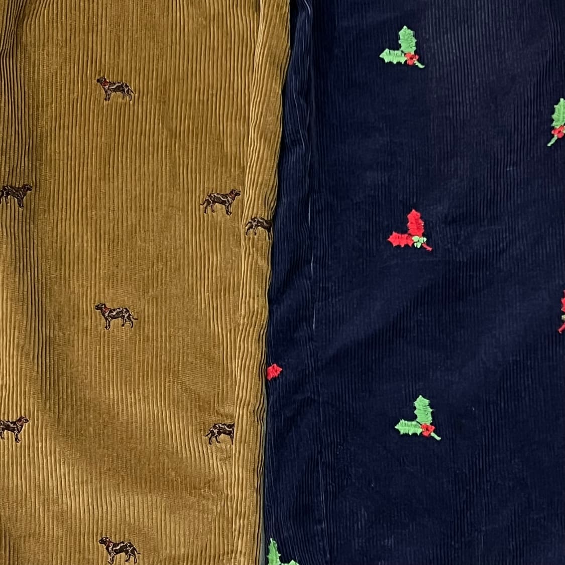  오비스 x 브룩스브라더스 배색 패턴 코듀로이 팬츠 y13882 상품이미지5