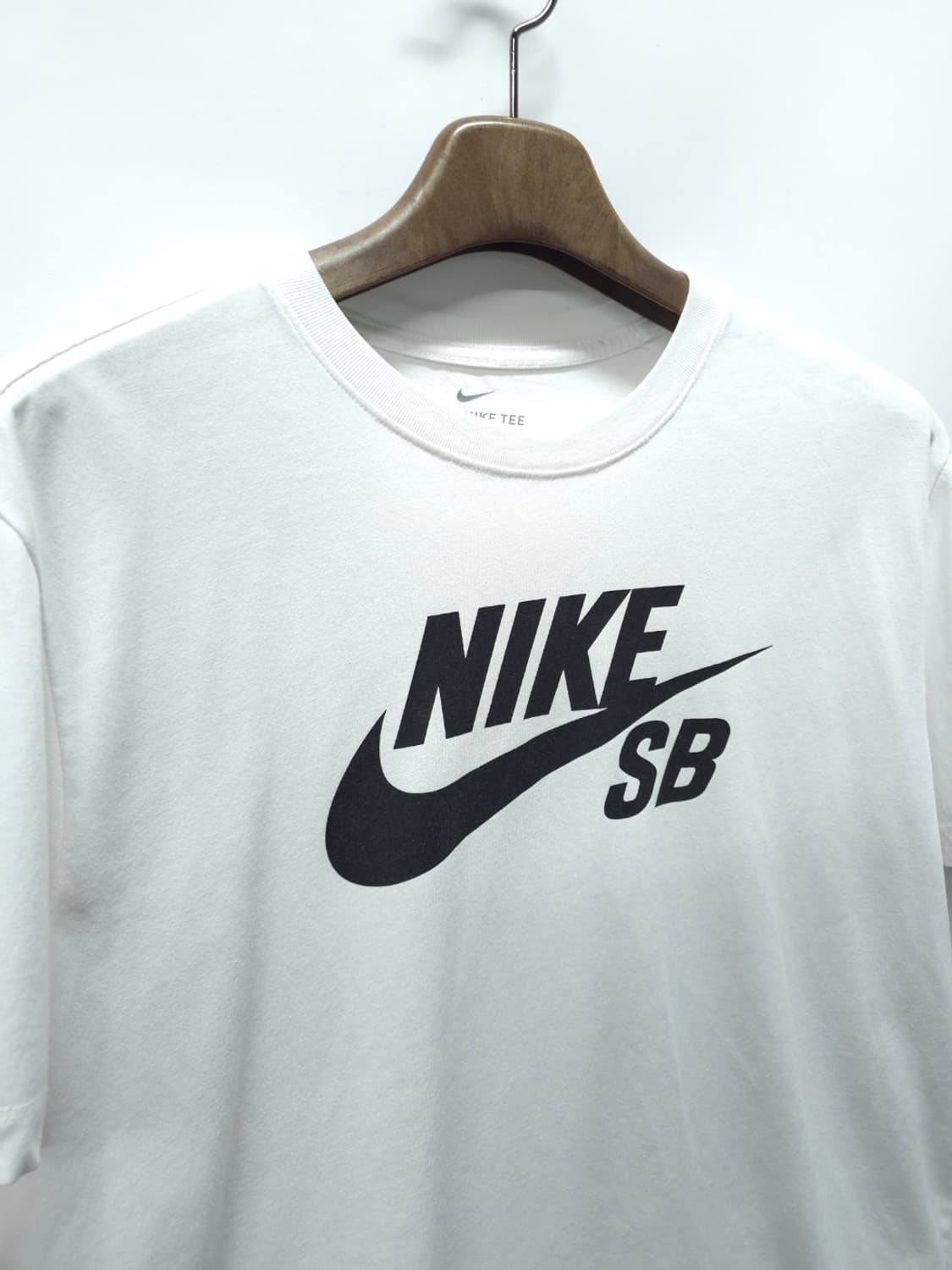 나이키 SB 드라이핏 로고 반팔 티셔츠 화이트(105) 상품이미지4