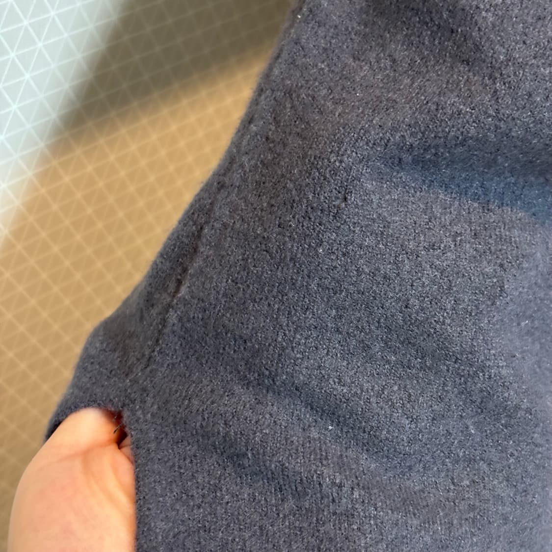 마시모뚜띠 이태리제 양모(울) 다크네이비 원피스 상품이미지10