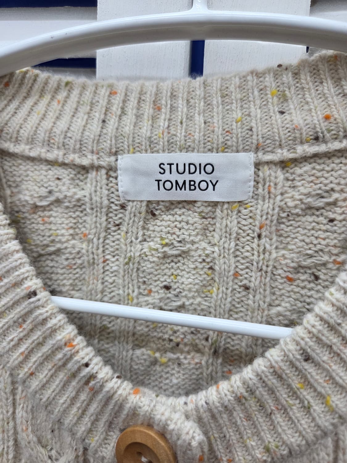 스튜디오톰보이 꽈배기 울 가디건 상품이미지2