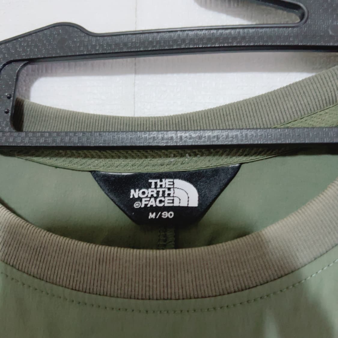 노스페이스 카키 포켓 나일론 반팔 원피스 상품이미지5