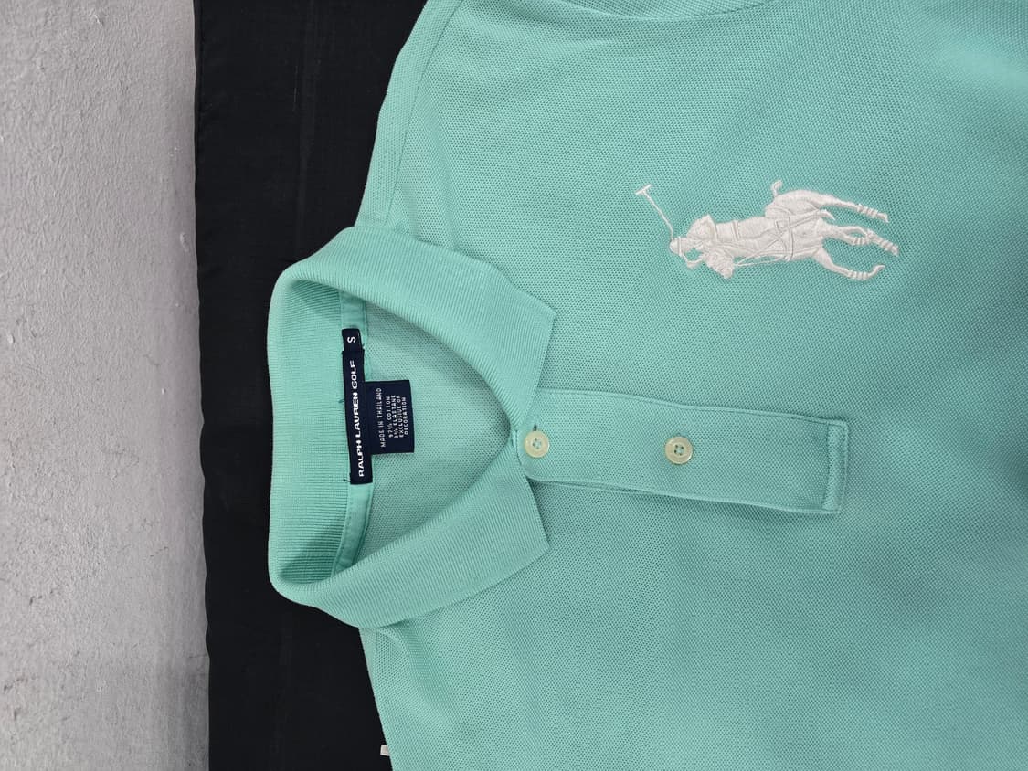 랄프로렌 긴팔 카라티 민트색s 상품이미지3