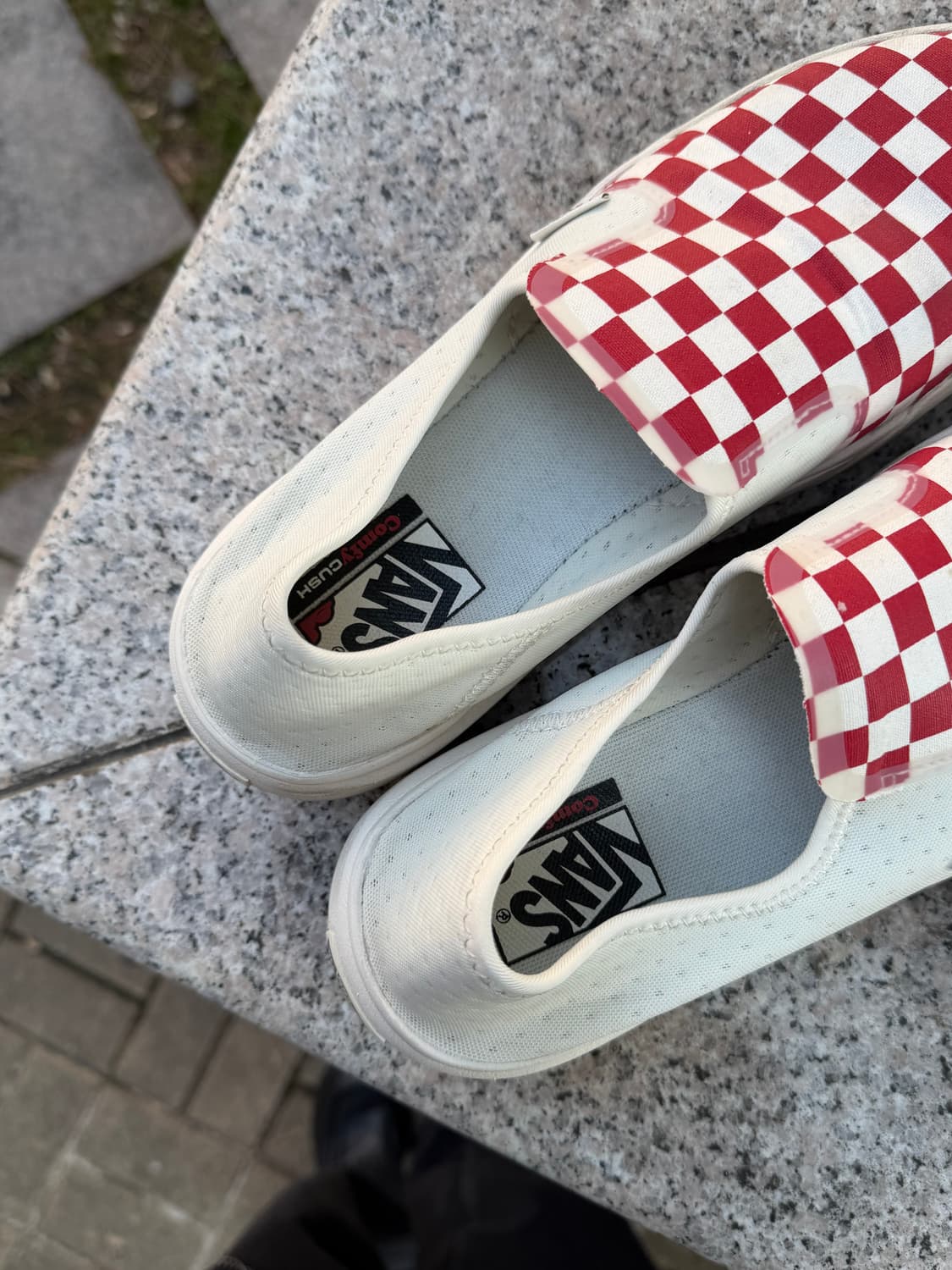 Vans 반스 컴피쿠시 원 체커보드 레드 상품이미지8