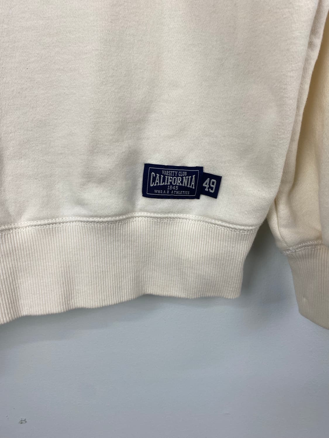 후아유 아이보리 후드집업 M 상품이미지4