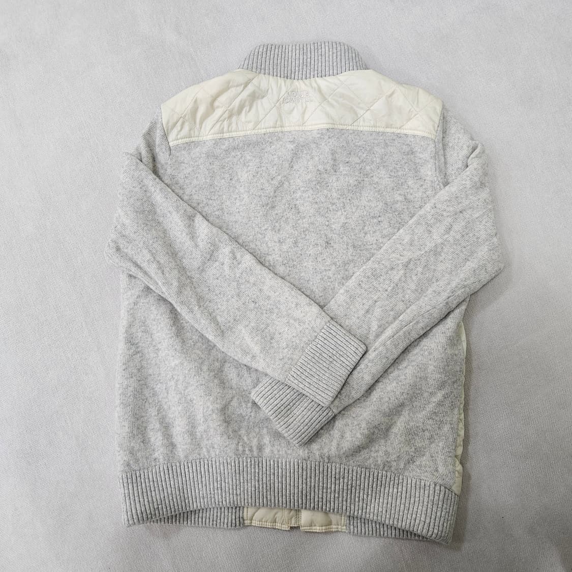 100 루이까스텔 방풍 니트 집업 0304Y 상품이미지2