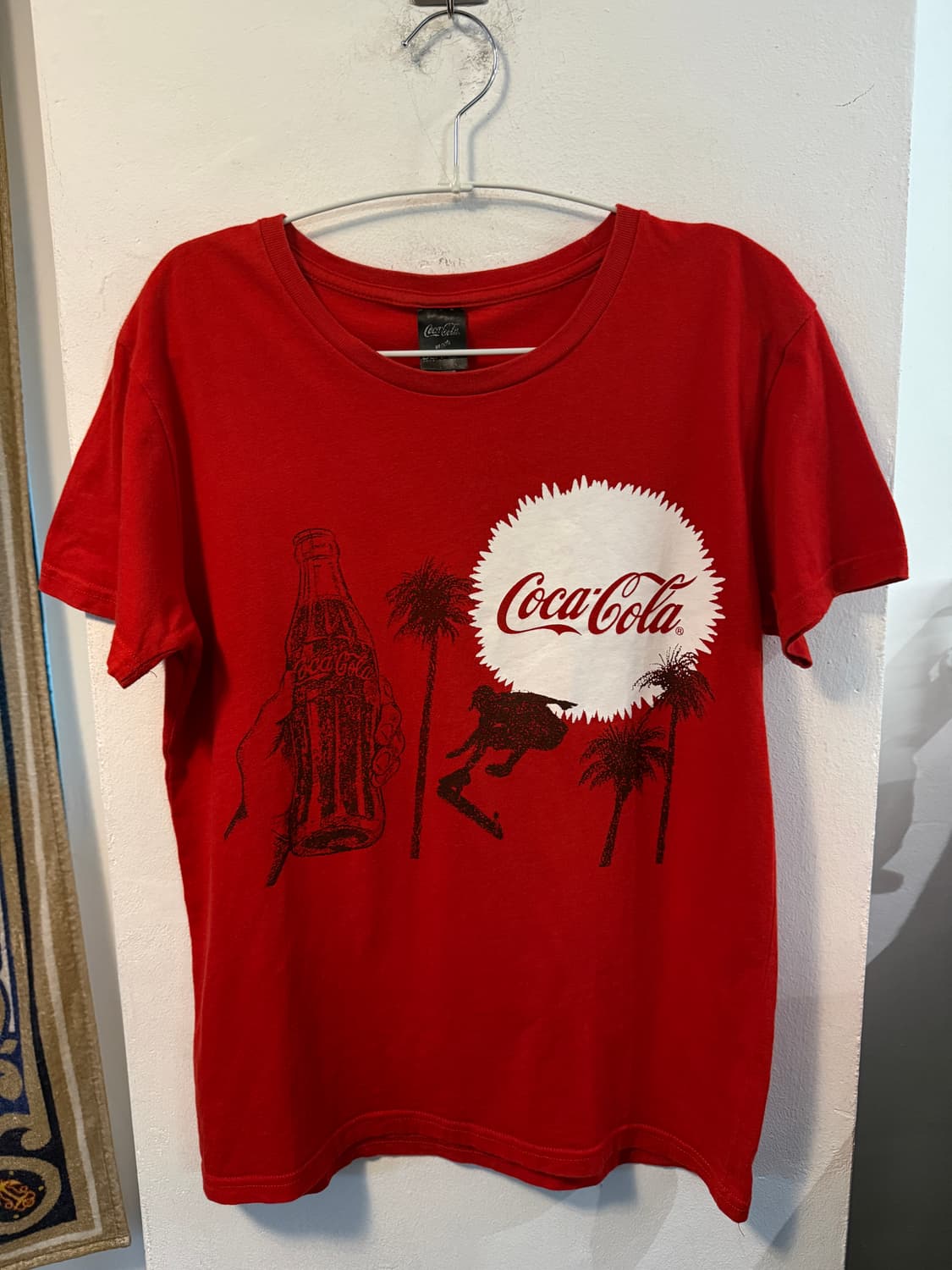 BEAMS X Coca-Cola 프린팅 반팔 티셔츠 m 상품이미지1