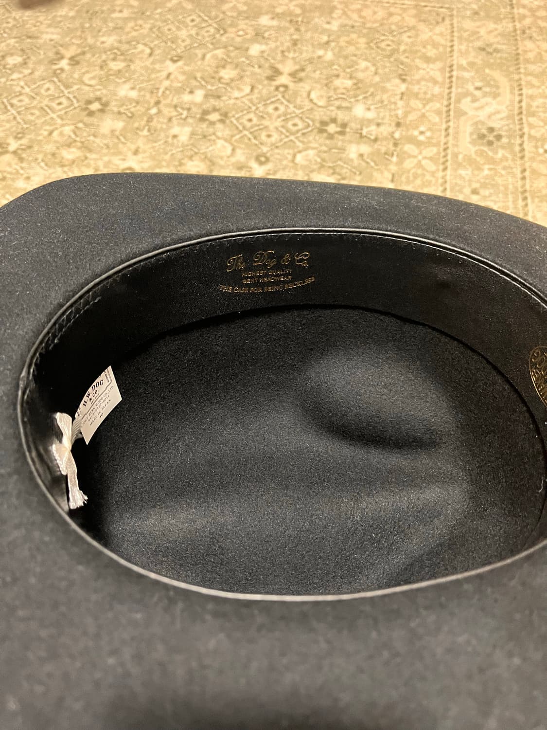 The HW dog 페도라 판매합니다. 상품이미지4