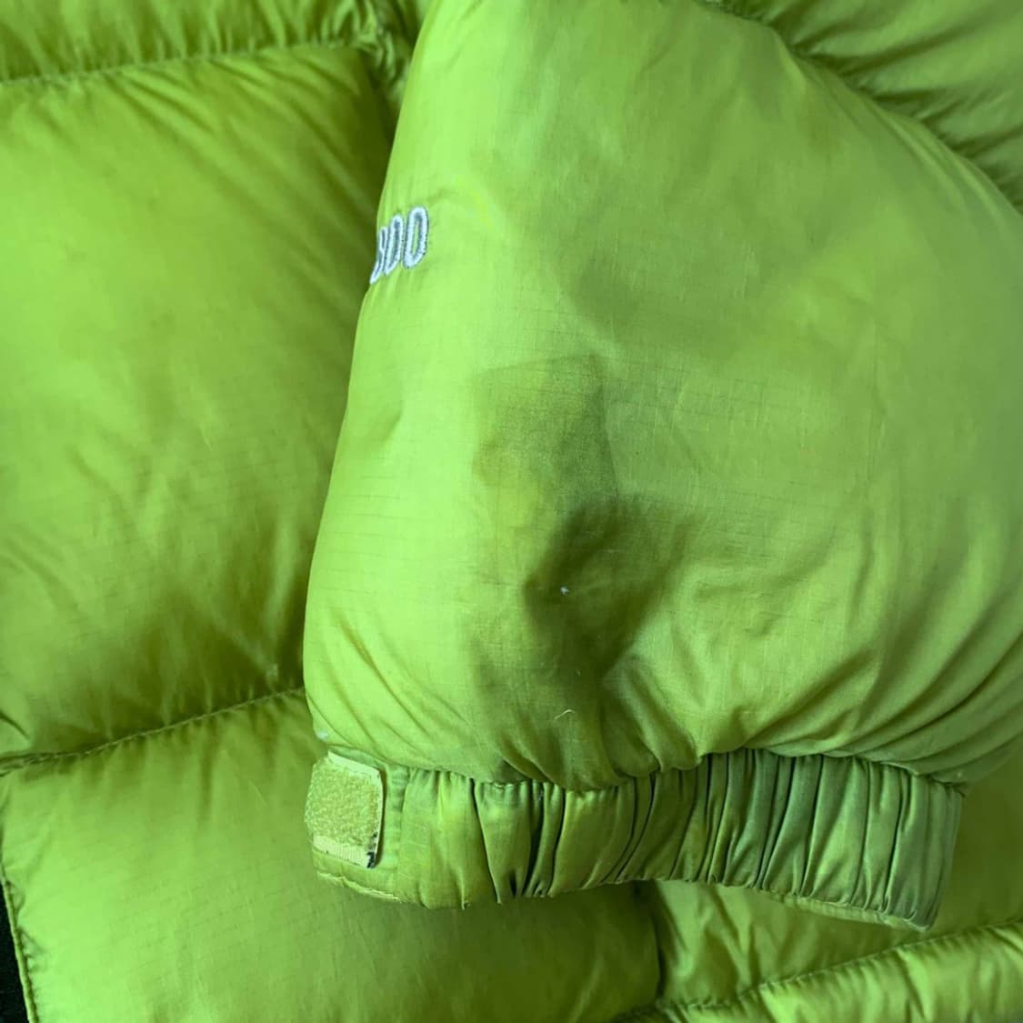 노스페이스 800 구스 다운 패딩 그린 XL 상품이미지5