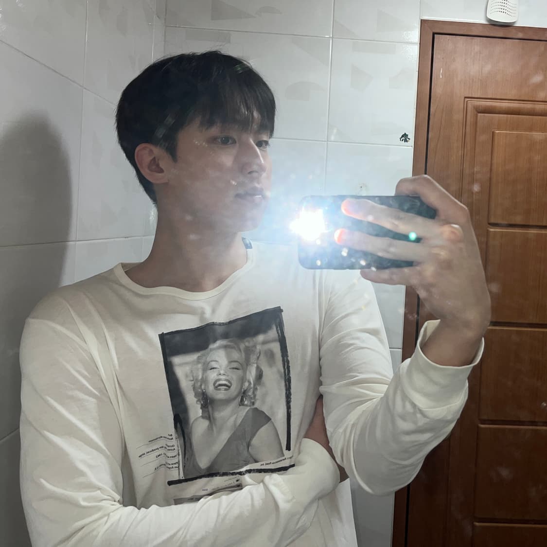 Dolce & Gabbana 마릴린 먼로 프린팅 롱슬리브 상품이미지2