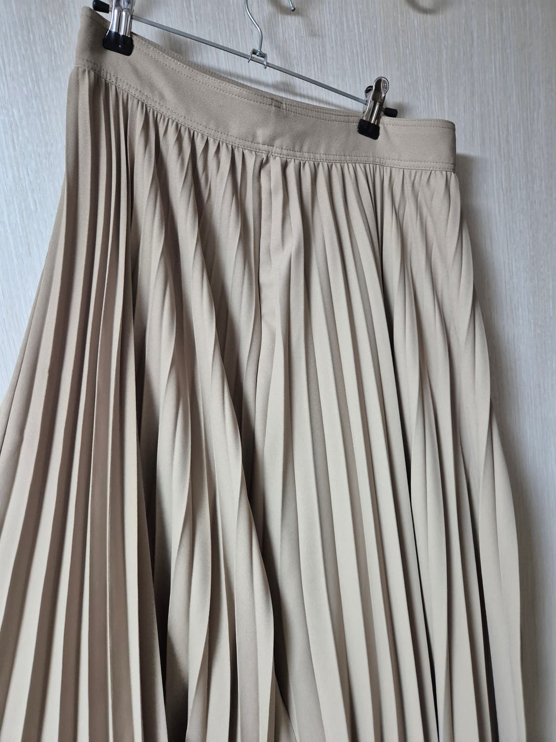 렉토 플리츠 스커트 언발 스커트 M 66 상품이미지7