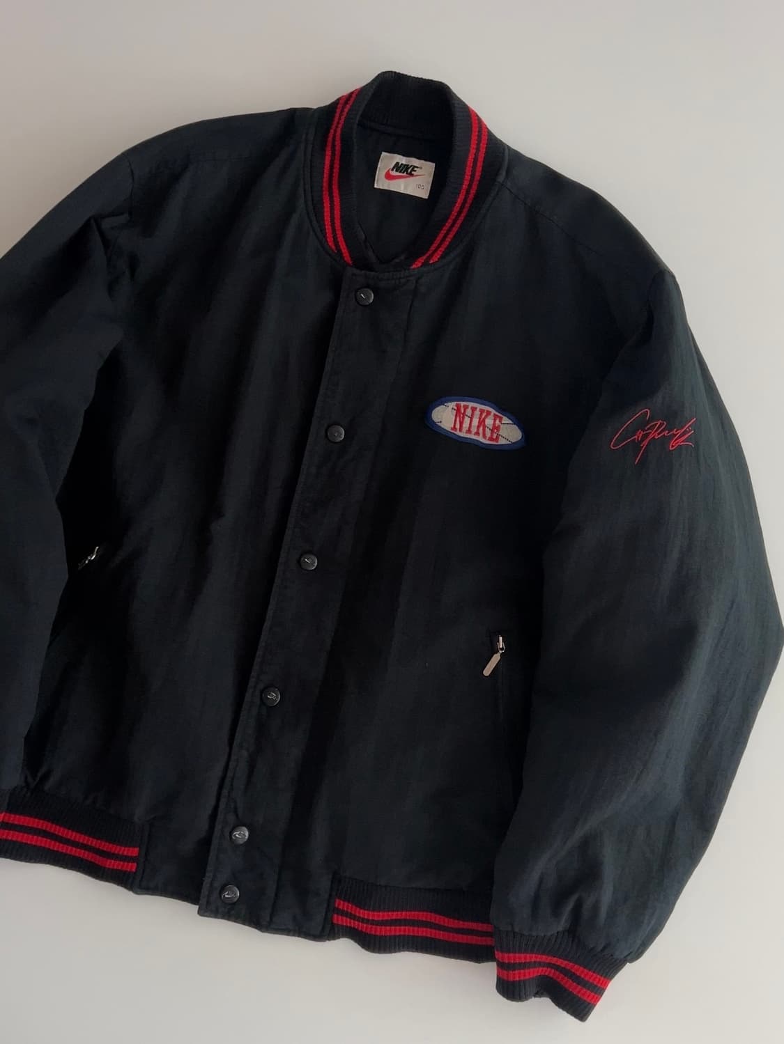 90s 나이키 박찬호 친필 싸인 자수 베이스볼 자켓 100 상품이미지2