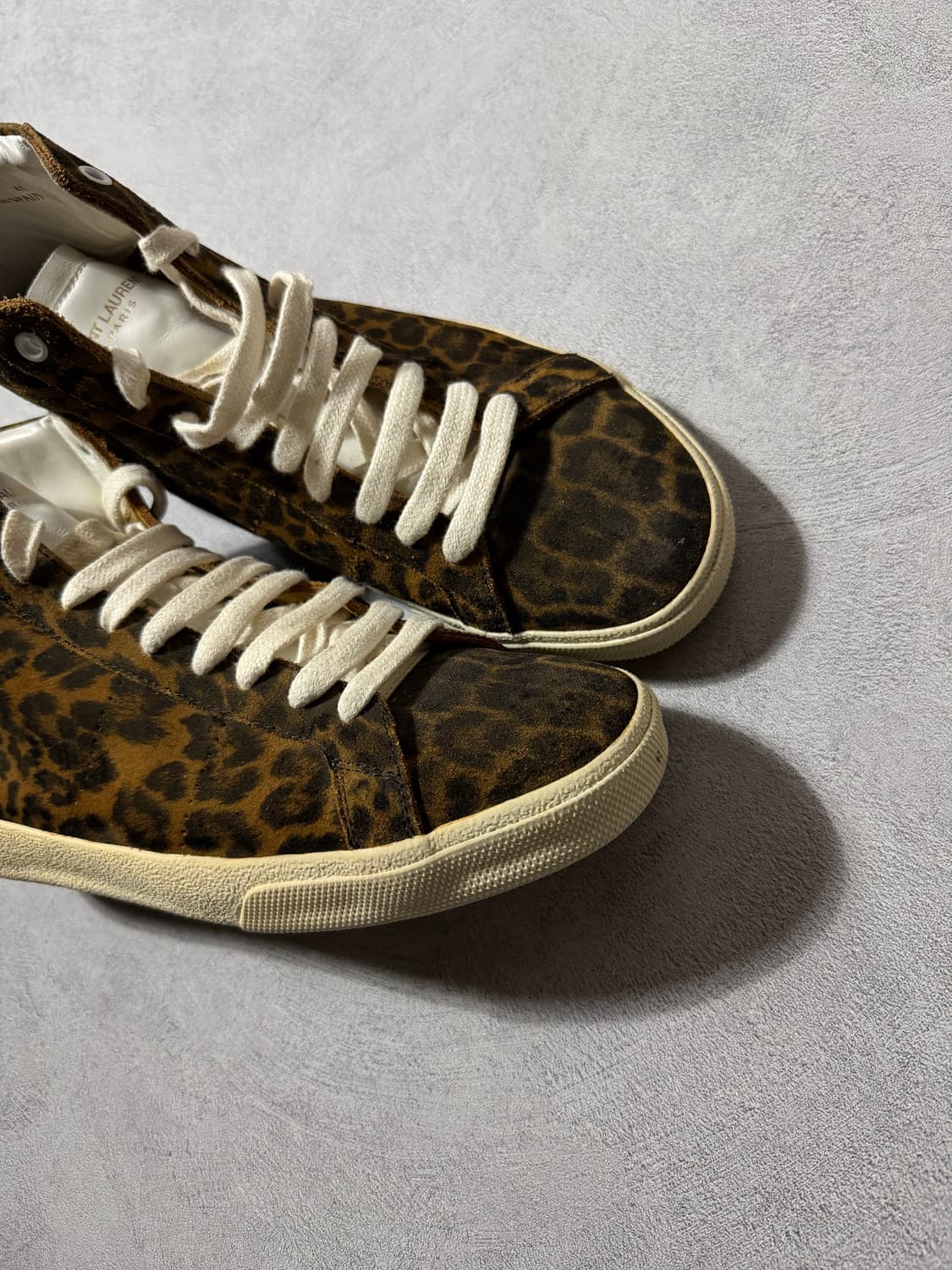 16SS 생로랑 레오파드 하이탑 스니커즈 상품이미지4