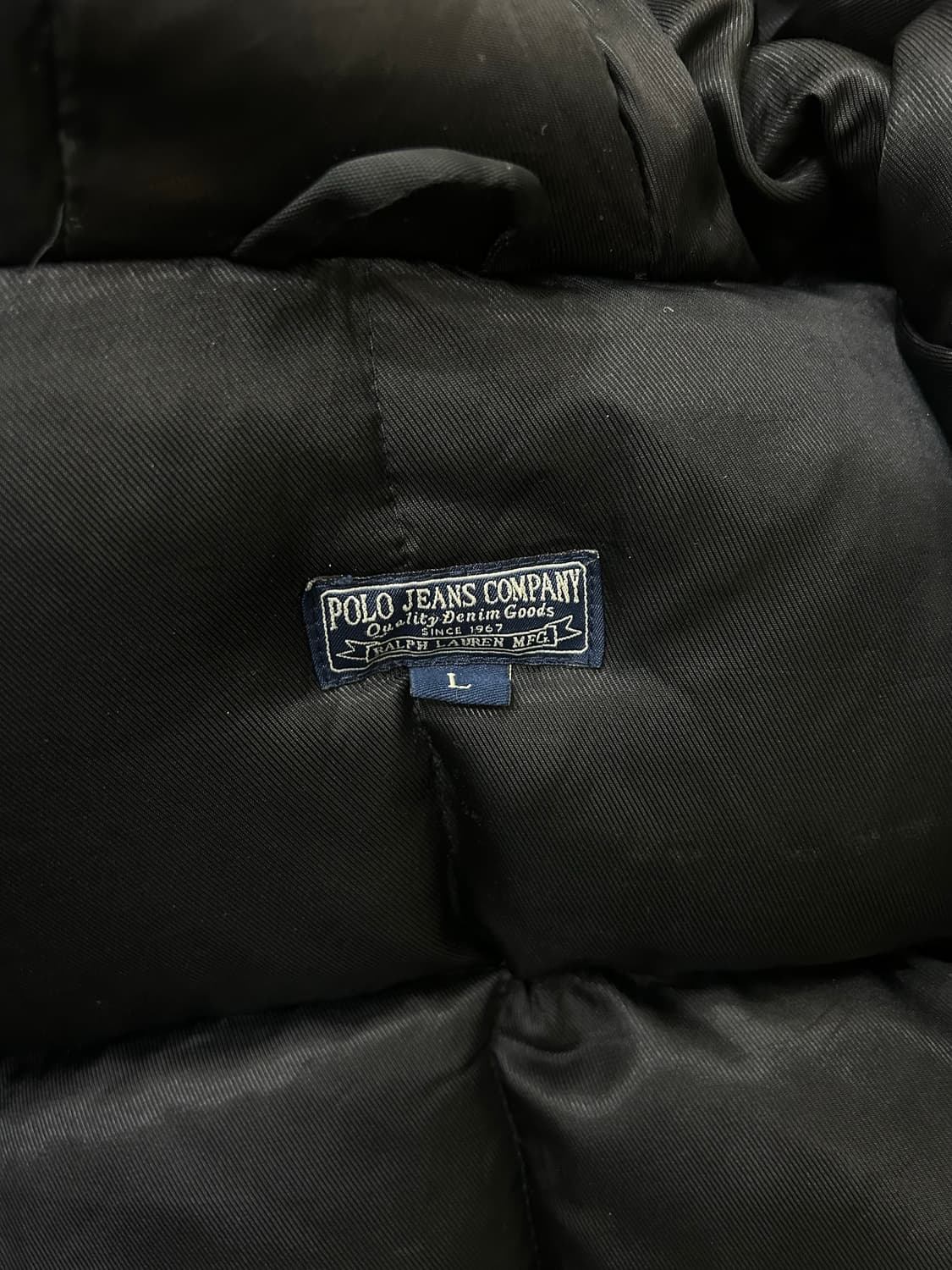 [L]Polo Jeans N3-B 덕다운 패딩/블랙 상품이미지5