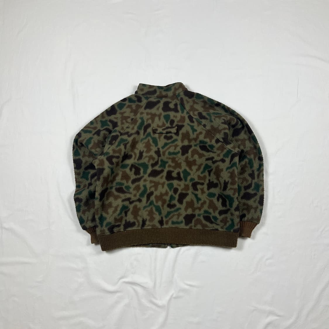 90’s 울리치 woolrich 카모 플리스 집업 자켓 상품이미지7