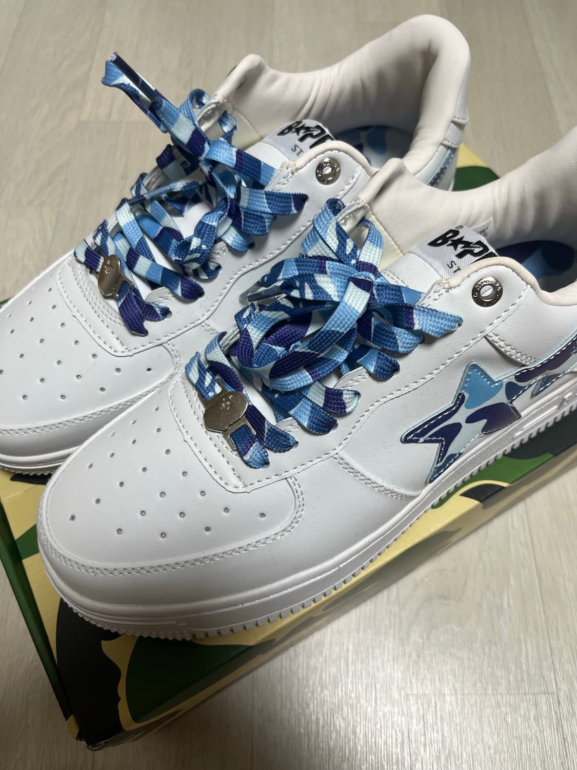 BAPE 스타 블루 새상품 팝니다 상품이미지1