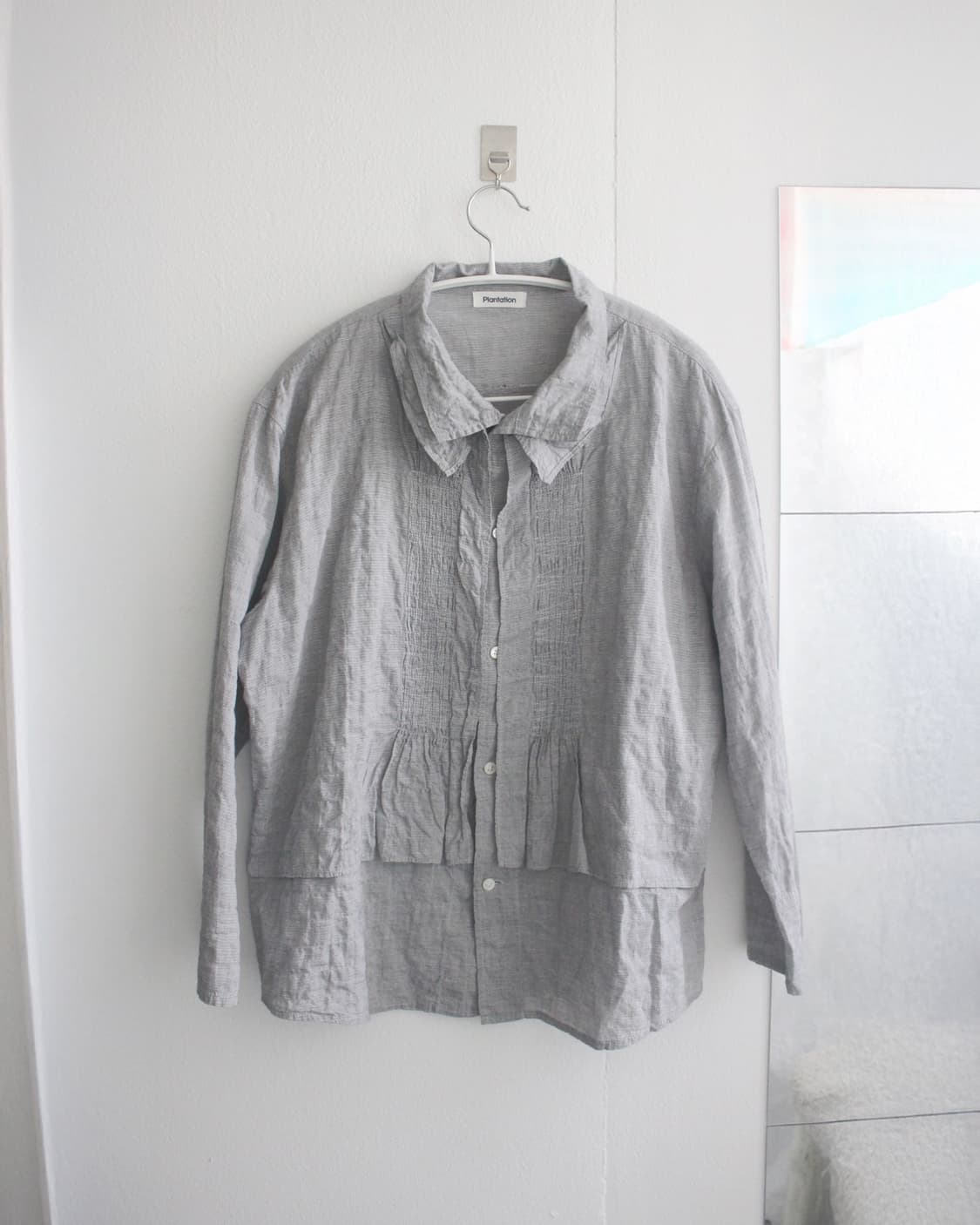 plantation double collar pleats prill 상품이미지1