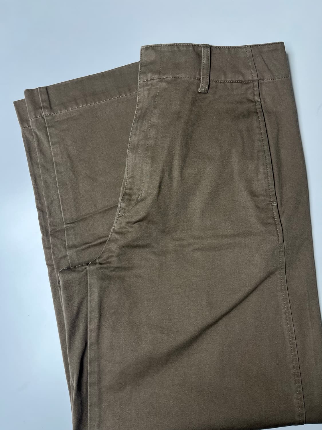 유니클로 U 팬츠 여성 카멜, 브라운베이지 상품이미지4