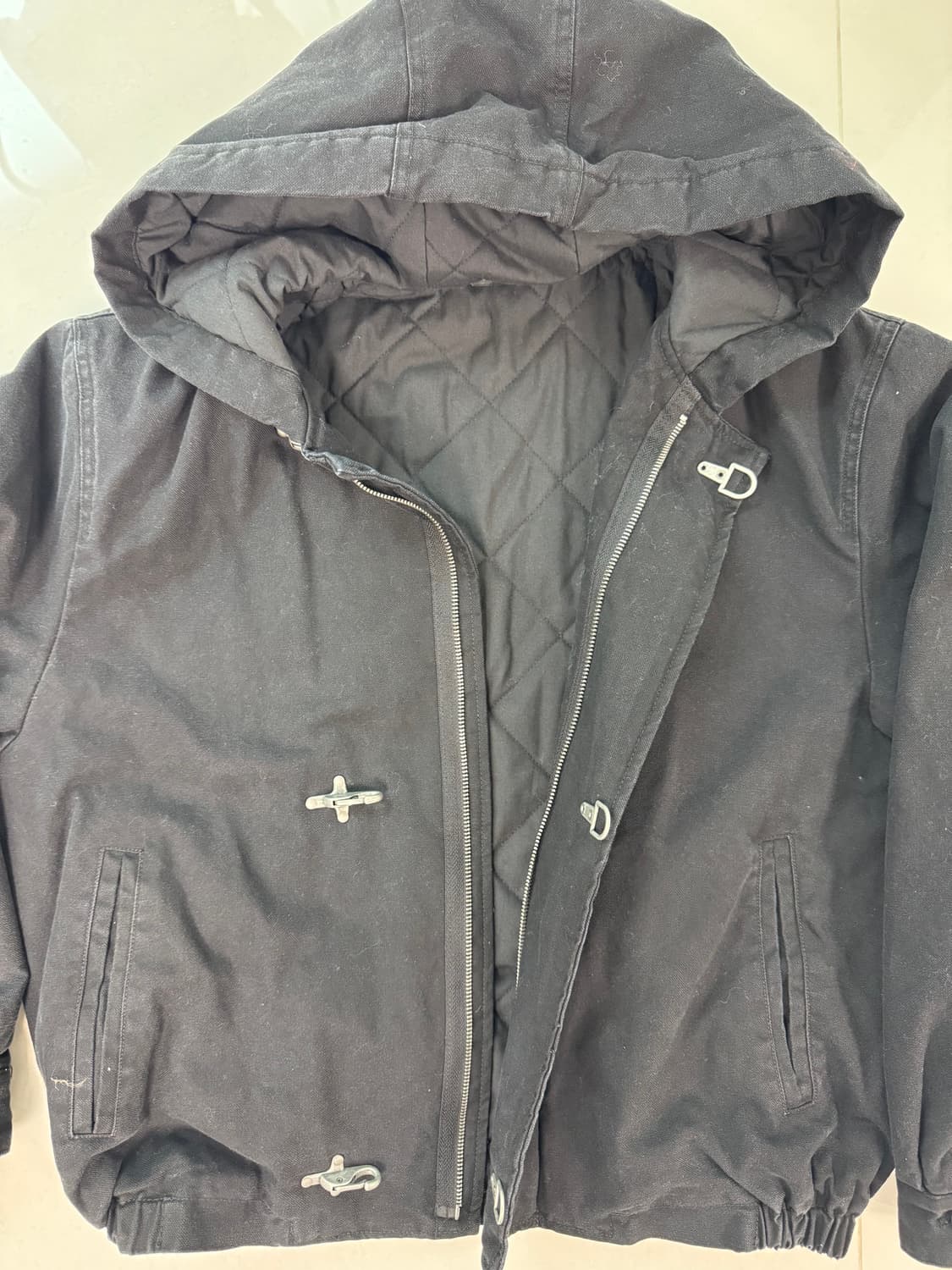 자라 토글 후드 자켓 상품이미지5