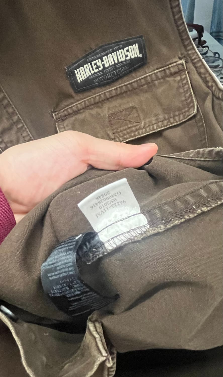 할리데이비슨 브라운 베스트 상품이미지9