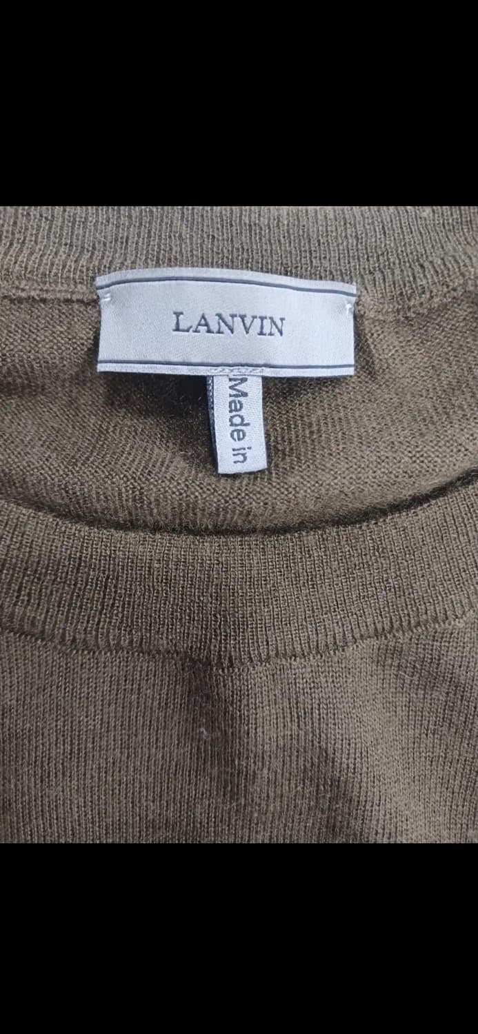 LANVIN CASHMERE CREWNECK KNIT 상품이미지3