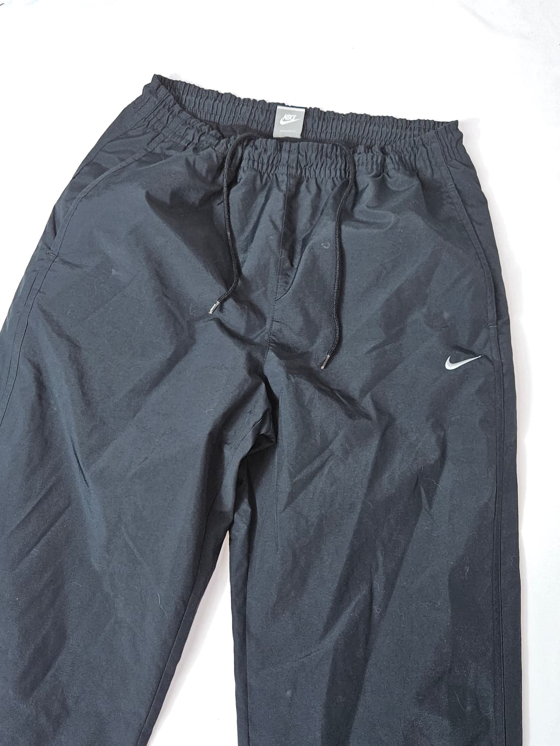 00s 나이키 메탈스우시 우븐 팬츠 바지 올드스쿨 블랙 L 상품이미지3