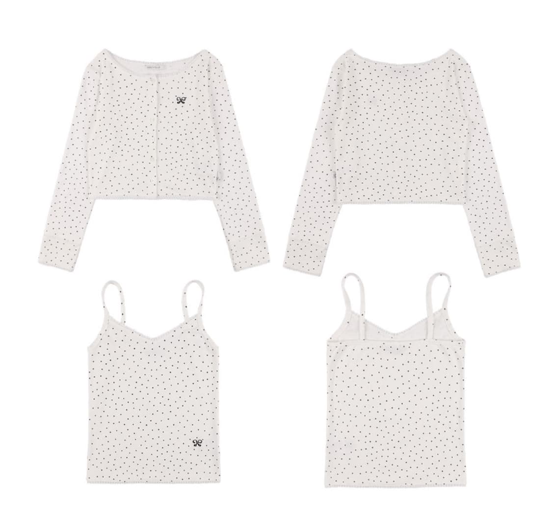 팬시클럽 가디건 나시 세트 상품이미지3