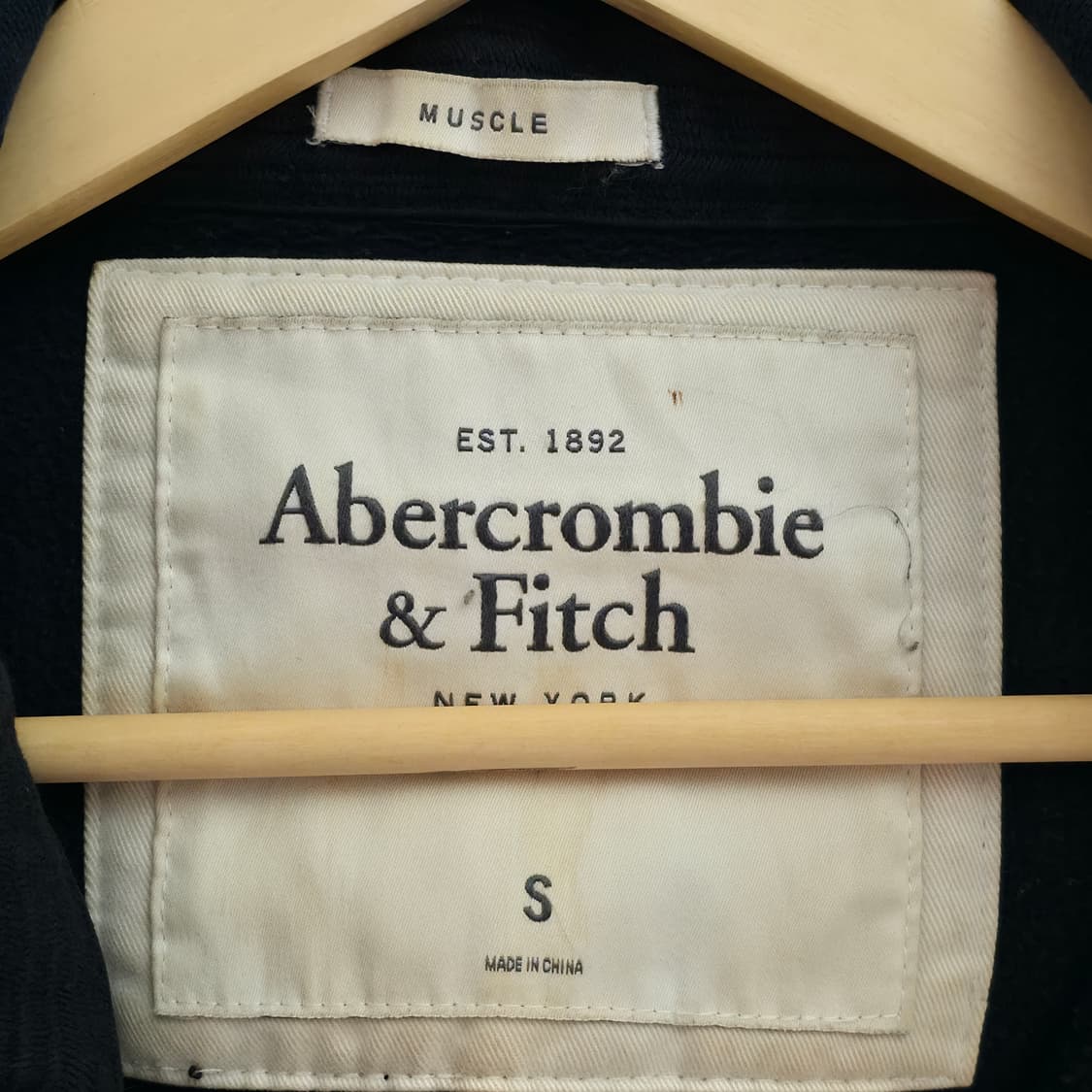 [S] 아베크롬비 네이비 후드집업 상품이미지5