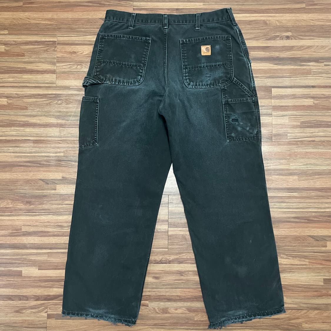 칼하트 싱글니 b11 블랙 카펜터 워크팬츠 34 상품이미지3