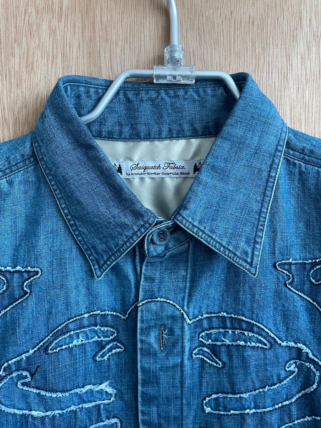 사스콰치패브릭스 본 데님 셔츠 상품이미지6