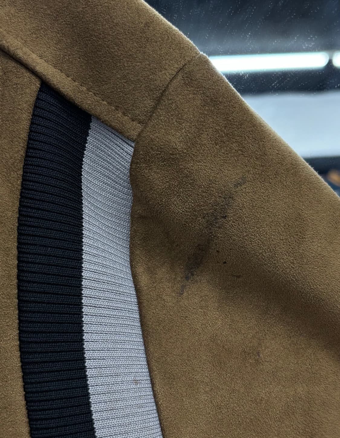 빈티지 스웨이드 바시티 자켓 상품이미지5